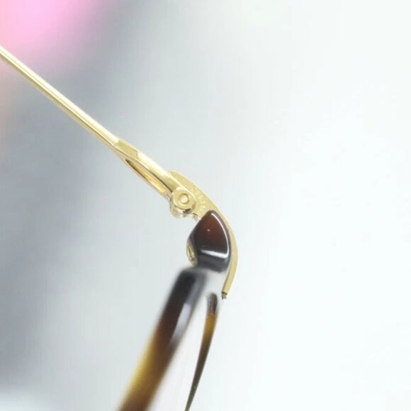 CARTIER Square Clear Sunglasses Brown Tortoiseshell Acetate 140 53-17 - 4363169 - Picture 7 of 11